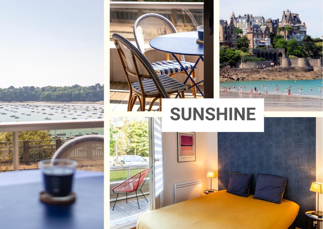 Sunshine - Appartement 2Pers - Terrasse Vue Mer - Динар Экстерьер фото